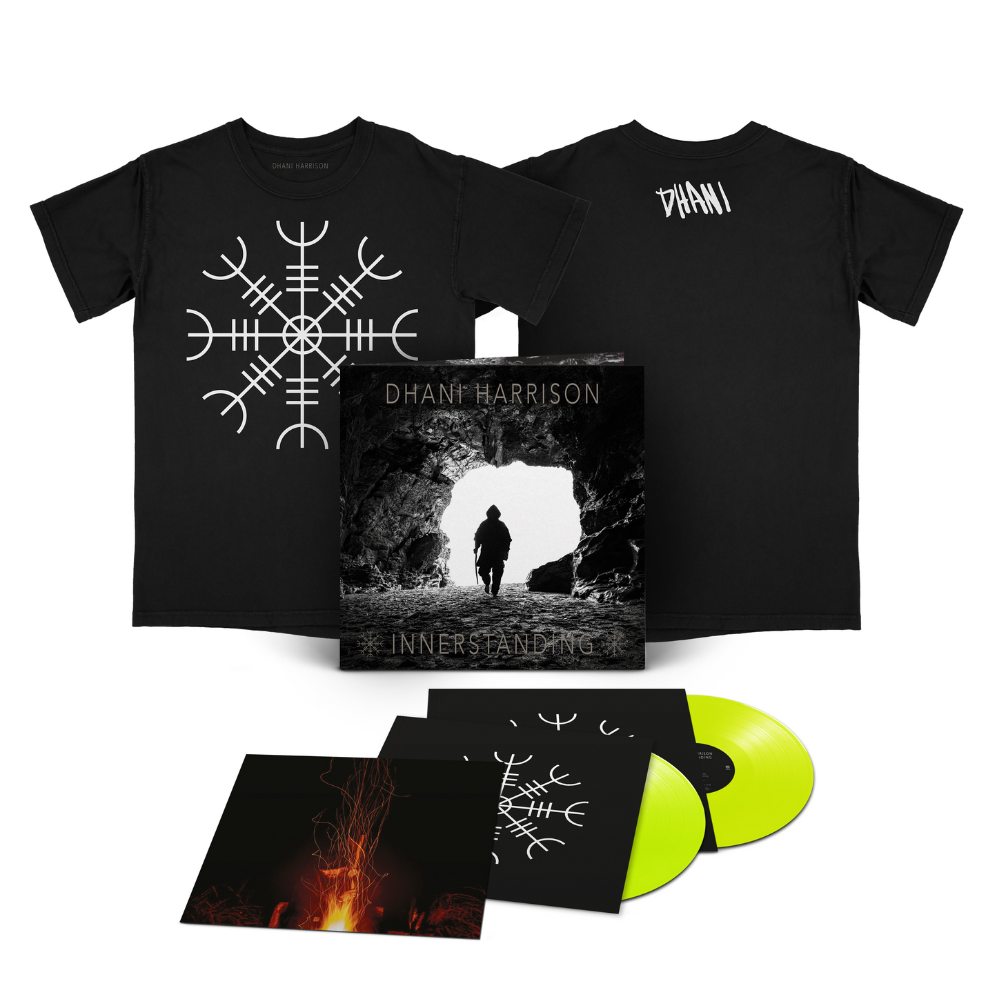 INNERSTANDING 2LP Neon Yellow Vinyl + T-Shirt Bundle